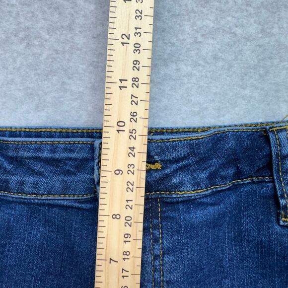 Kut From The Kloth Jeans Toothpick Skinny WMNS 16 Blue Med Wash KP164MH3SF Denim - Picture 7 of 9